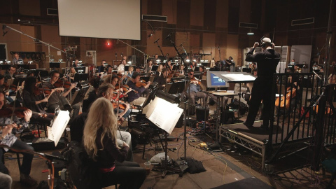 Orchestral Studio Recording Stage